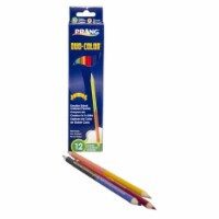 Duo Colored Pencils, 12 Color Set