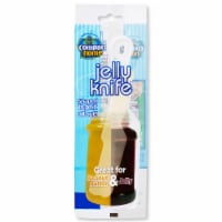 Compac Jelly Knife Spreader Plastic Knife Spatula Peanut Butter, Jelly, Jam, 1pk