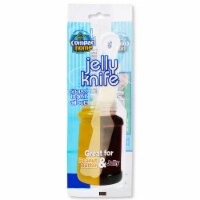 Compac Jelly Knife Spreader Plastic Knife Spatula Peanut Butter, Jelly, Jam, 1pk