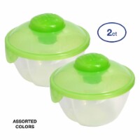Salad Blaster Bowl 26oz Salad to Go, 2oz Dressing Container Portion Control 2ct