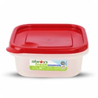 Compac Home Always Fresh Food Storage Mini Sandwich Bowl - 16oz Red Chef