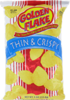 Golden Flake Thin & Crispy Potato Chips Perspective: front