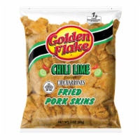 Golden Flake Chili Lime Super Cracklin Pork Strips Perspective: Main