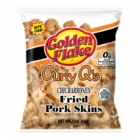 Golden Flake Curly Q's Fried Pork Skins Perspective: Main