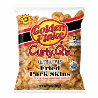 Golden Flake Curly Q's Fried Pork Skins Perspective: Main