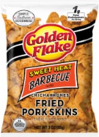 Golden Flake® Sweet Heat Barbecue Pork Skins Perspective: Main