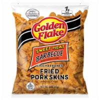 Golden Flake® Sweet Heat Barbecue Curly Q's Fried Pork Skins Perspective: Main