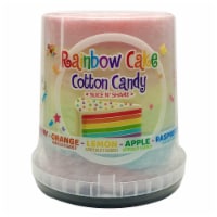 Albert's Rainbow Cake Cotton Candy Tub Perspective: Main