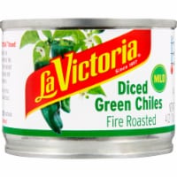 La Victoria Mild Diced Green Fire Roasted Chiles
