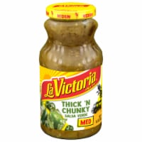La Victoria® Thick & Chunky Salsa Verde Medium Perspective: Main
