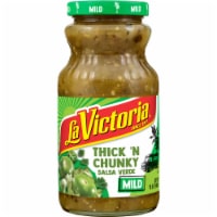 La Victoria® Thick & Chunky Verde Mild Salsa Perspective: Main
