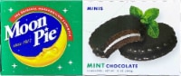 Moon Pie® Minis Moon Pie Marshmallow Sandwich - Mint Chocolate Perspective: Main