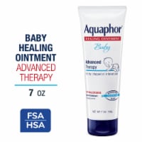 Aquaphor Baby Healing Ointment Advanced Therapy Skin Protectant, Dry Skin and Diaper Rash Ointment Perspective: Main