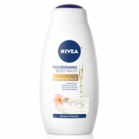 NIVEA Nourishing Botanical Blossom Body Wash with Nourishing Serum Perspective: Main