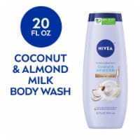 NIVEA Pampering Coconut and Almond Milk Body Wash with Nourishing Serum Perspective: Main