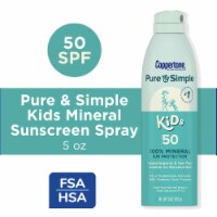 Coppertone® Pure & Simple Kids Sport Sunscreen Spray SPF 50