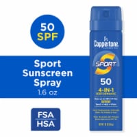 Coppertone Sport Sunscreen Spray, Broad Spectrum Spf 50 Water Resistant Spray Sunscreen Perspective: Main