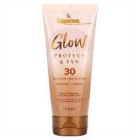 Coppertone Glow Protect & Tan Gradual Tanner + Sunscreen SPF 30