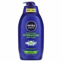 Nivea Men Maximum Hydration Body Wash with Aloe Vera - 30 fl oz (887 ml)