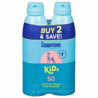 Coppertone® Kids Sunscreen Spray Twin Pack SPF 50 Perspective: Main