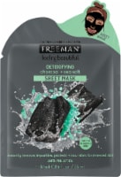 Freeman® Detoxifying Charcoal & Sea Salt Sheet Mask