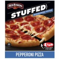 Red Baron Pepperoni Stuffed Crust Frozen Pizza Perspective: Main