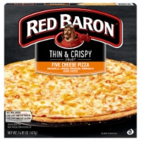 Red Baron® Thin & Crispy Crust Five Cheese Frozen Pizza Perspective: Main