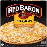 Red Baron Thin and Crispy Five Cheese Pizza Perspective: Main