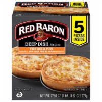 Red Baron® Frozen Four Cheese Pizza Deep Dish Singles Perspective: Main