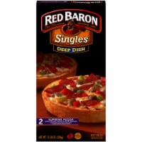 Red Baron® Singles Deep Dish Supreme Pizzas Perspective: Main