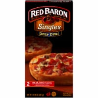Red Baron® Singles Deep Dish Meat Trio Pizza