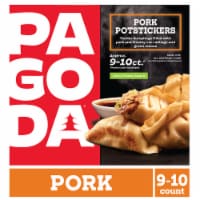 PAGODA® Frozen Pork Potstickers with Lime Ponzu Dipping Sauce All-Natural Pork Box