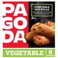 PAGODA® Frozen Vegetable Egg Rolls with authentic seasoning Box