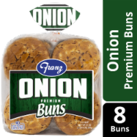 Franz® Onion Premium Hamburger Buns Perspective: Main