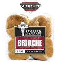 Seattle Sourdough Baking Co. Brioche Hamburger Bun Perspective: Main