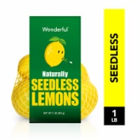 Wonderful Seedless Fresh Lemons - 1 Pound Bag