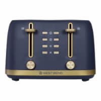 Westbend Timeless Toaster Sllate Blue - 4 Slice Perspective: Main