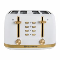 West Bend 4-Slice Toaster, Silver