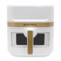 Westbend Timeless 7-quart Air Fryer - White/Gold Perspective: Main