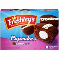 Mrs. Freshley's Chocolate Creme Filled Cupcakes Perspective: Main