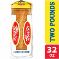 Merita Enriched White Bread, Sliced Sandwich Bread, 2 lb Loaf Perspective: Main