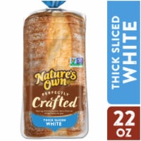 Nature's Own Perfectly Crafted White Bread Thick Sliced Non-GMO Sandwich Bread
