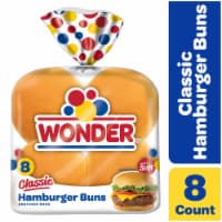 Wonder Bread Classic White Bread Hamburger Buns