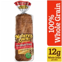 Nature's Own 100% Whole Grain Whole Grain Sandwich Bread