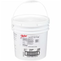 Fisher Crunchy Peanut Butter - Pail, 35 Pound -- 1 each.