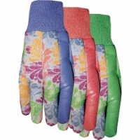 Midwest Quality Gloves Jersey 'N More Women's Gripping Garden Gloves - Assorted Perspective: Main