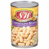 S&W Premium White Cannellini Kidney Beans - 15.5 Ounces