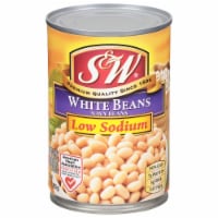 S&W Reduced Sodium Premium White Beans