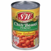 S&W® Low Sodium Pinto Chili Beans