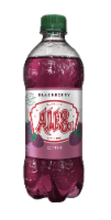 Ale-8-One® Blackberry Soda Bottle Perspective: Main